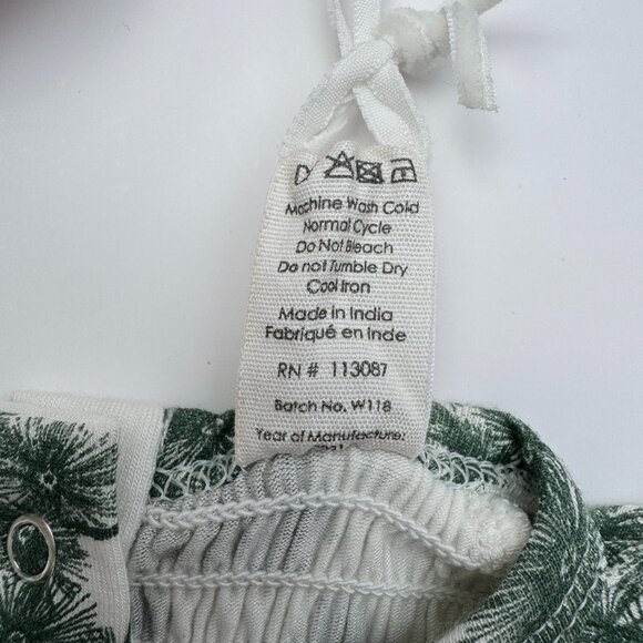 Kate Quinn 2T Holiday Romper | Bubble Silhouette, Long Sleeves, Pine Trees | NWT - Picture 5 of 5